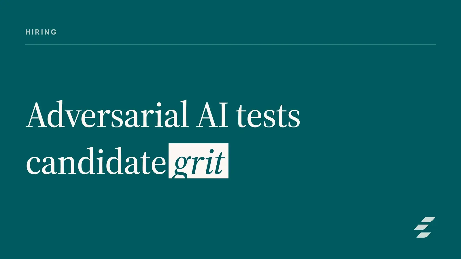 Featured image for Testing Problem-Solving Skills With Adversarial AI in Hiring