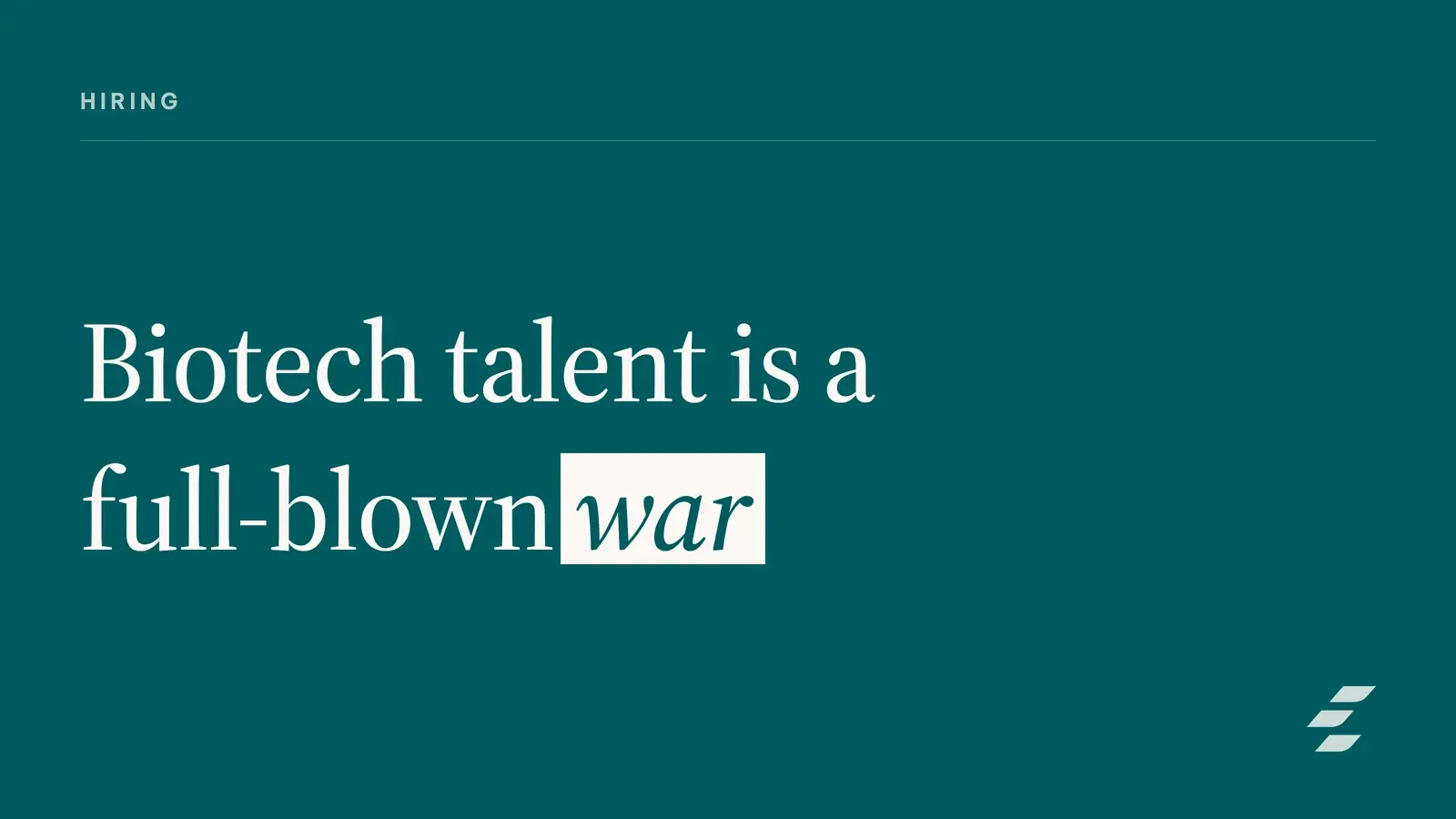 Featured image for BioTech Talent Acquisition Strategy: Winning the War for Scientific & Engineering Talent