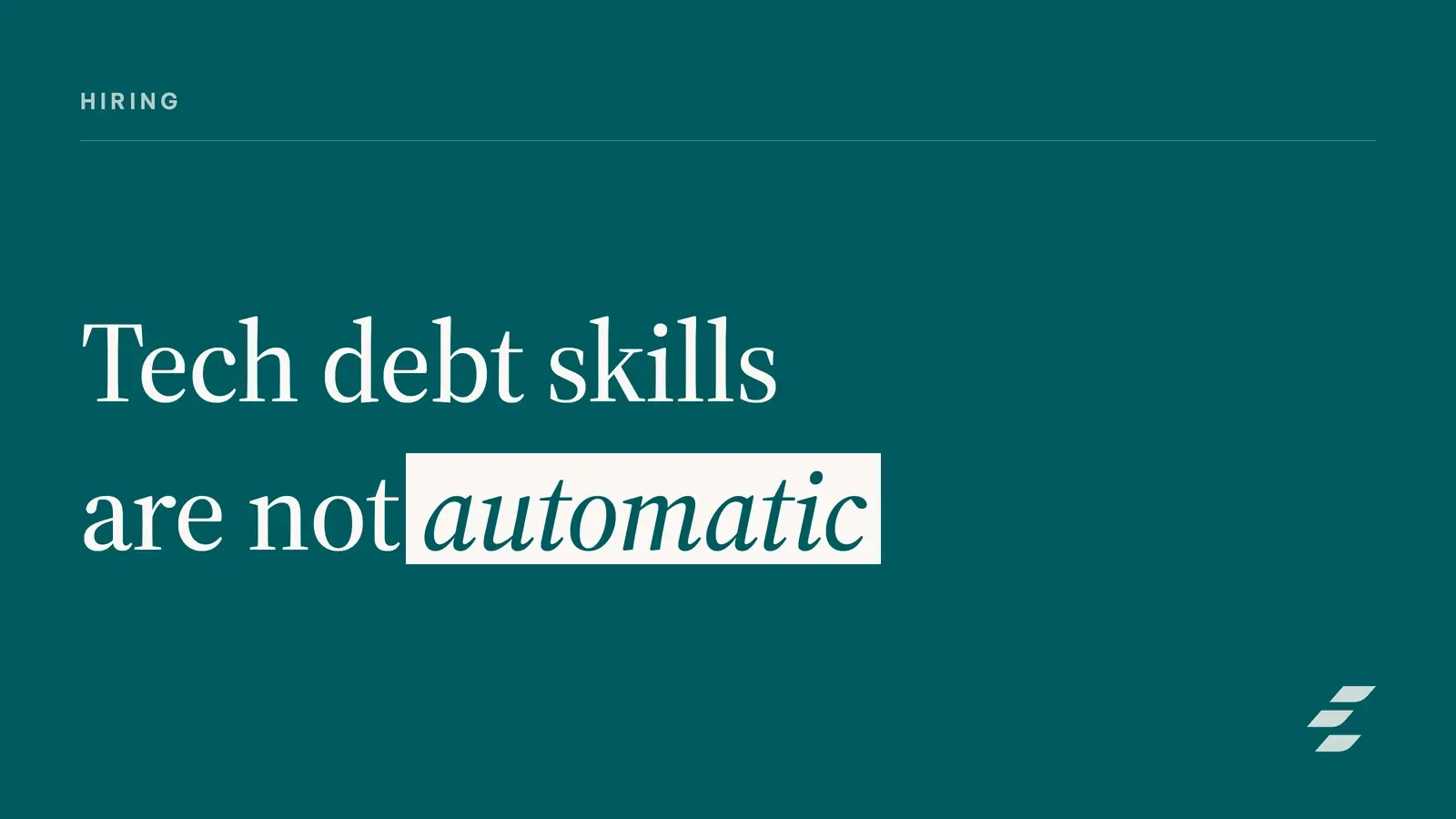 How to Assess Technical Debt Skills When Hiring Developers