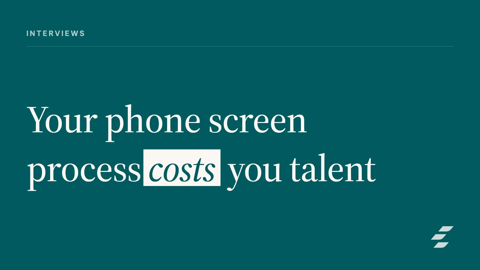 Phone Screen Process That Speeds Up Startup Hiring