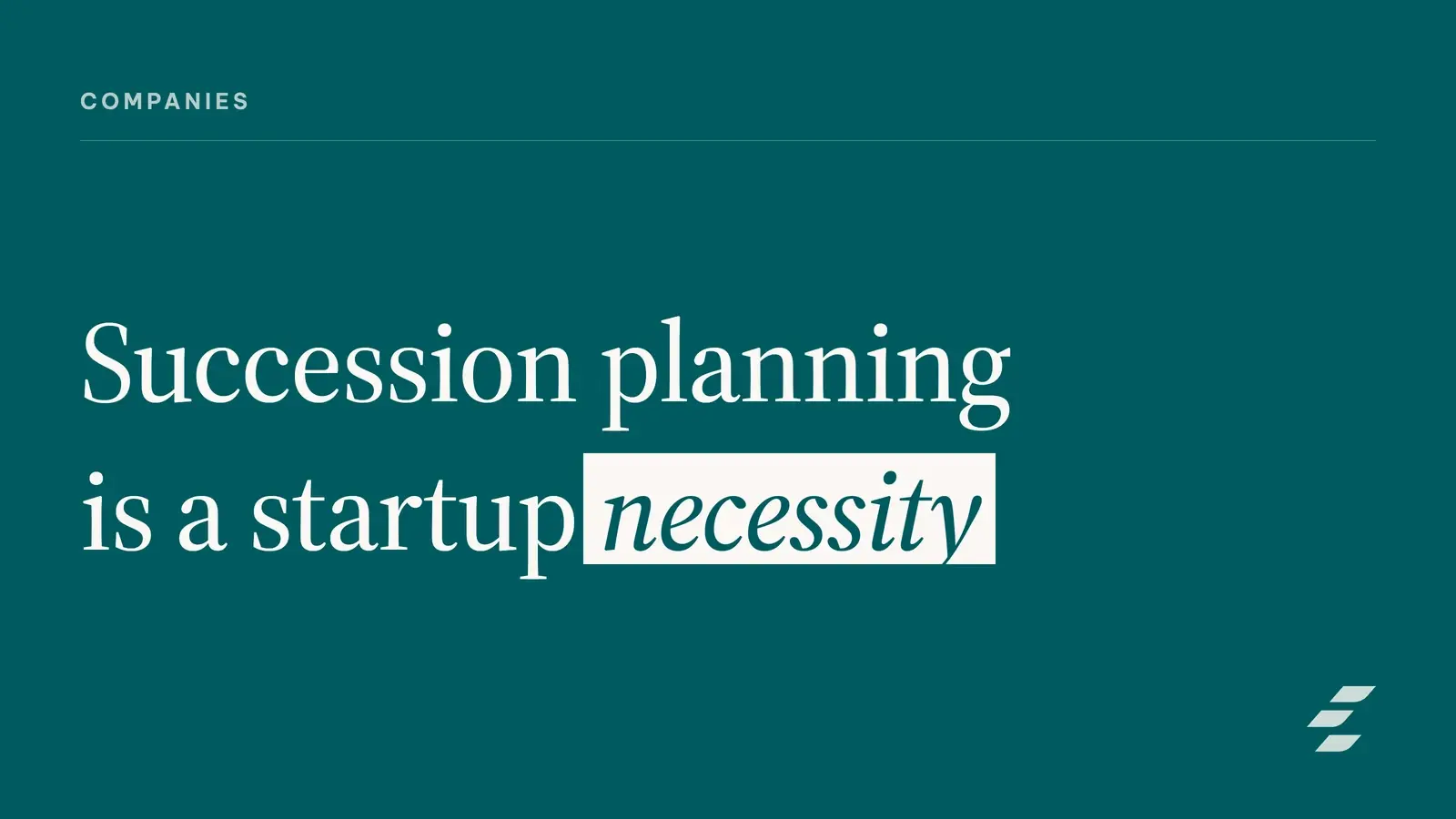 Featured image for Startup Succession Planning: Protect Key Roles
